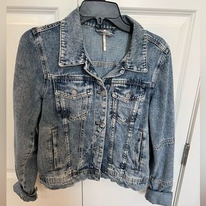 Free People Rumors Denim jacket, size M